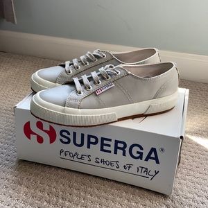 Supergra Italian sneaker plimsolls.